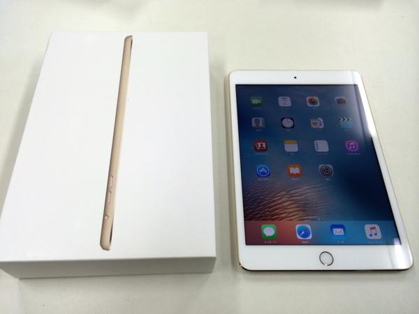 iPadMini3 Wi-Fiモデル 64G ゴールド Apple iPad mini 3 Wi-Fiモデル