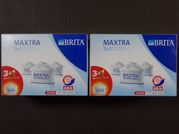 BRITA ブリタ MAXTRA マクストラ カートリッジ 4個入×2箱＝8個