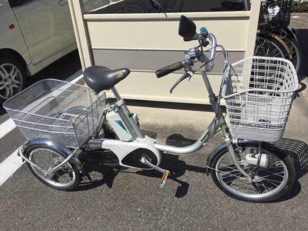 パナソニック 3輪 かろやかライフ 三輪 電動自転車 大容量バッテリー 