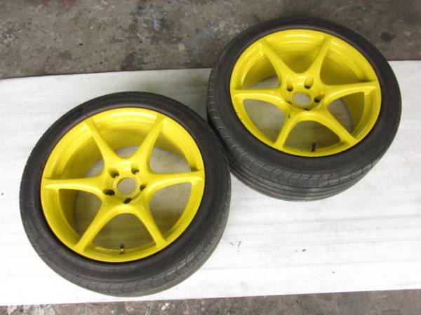 ◆グレネード◆GT-Rサイズ◆18インチ2本◆9J+30◆PCD114.3/5H◆