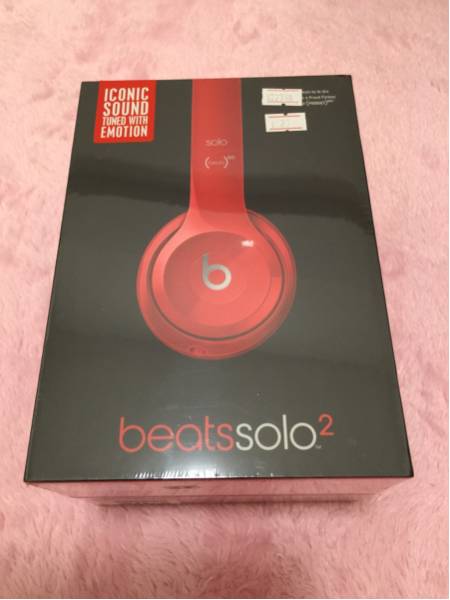 beats solo2 レッド 新品未開封 Beatssolo2ヘッドホン新未開封 【公式
