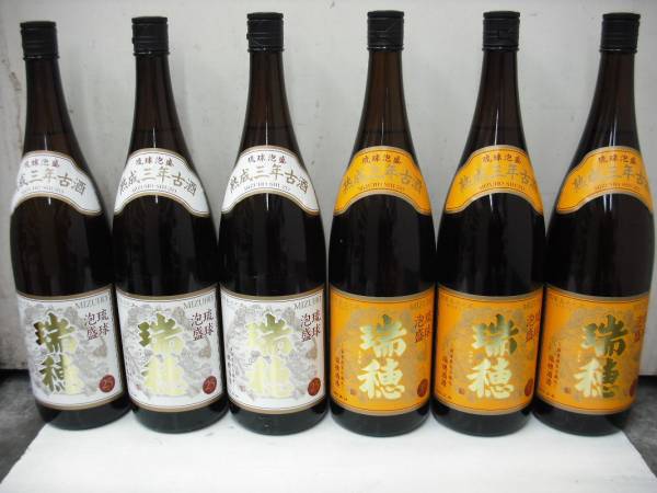 瑞穂酒造】 瑞穂 熟成三年古酒 1.8L 2種6本セット 瑞穂酒造 【公式