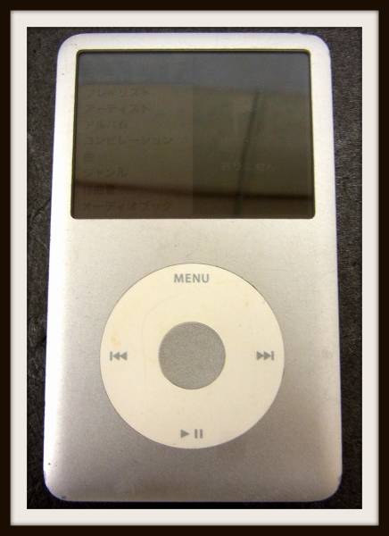 iPod classic◇80GB シルバー A1238/ジャンク/本体/G3-60/7 xvpbvx