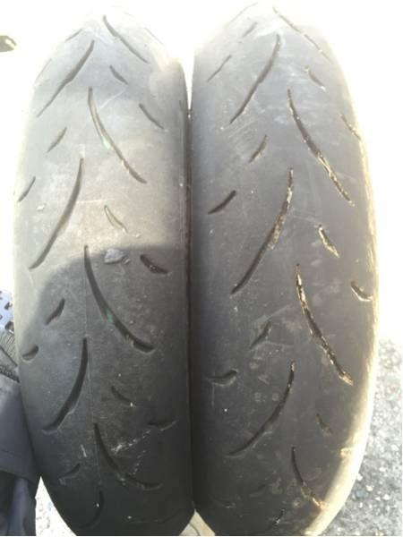 IRC MBR-740 3.00-10 3.50-10 前後2本セット！！