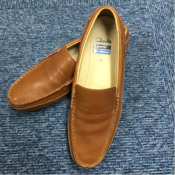 Clarksー9(27.5cm)ーGORE-TEXドライビングシューズー中古