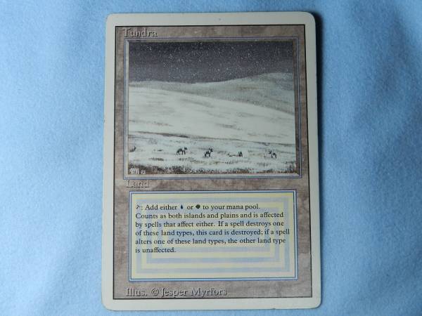 Magic the Gathering 英語版 Tundra　②