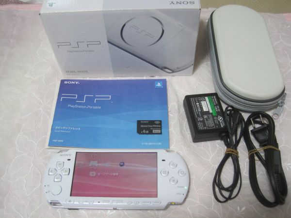 ヨドバシ.com 【ソニー】PSP-3000 パールホワイト 本体 付属品 4GB