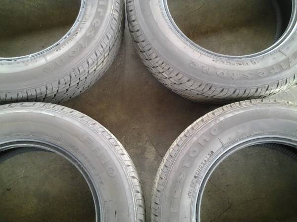 165-65-13　タイヤ4本　ファイアーストーン　2015年製