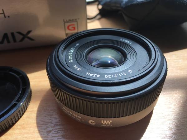 パナソニック Panasonic LUMIX G 20mm F1.7 ASPH パナソニック LUMIX