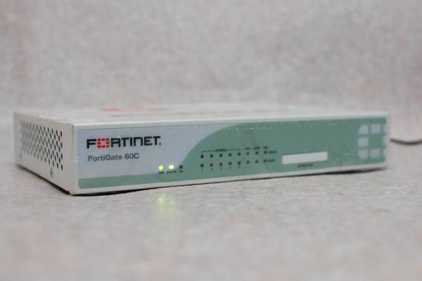美品 Fortinet フォーティーネット Fortigate-60C 初期化済み