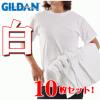 GILDAN/6.0oz半袖無地Tシャツ（ホワイト）10枚セット【XL】