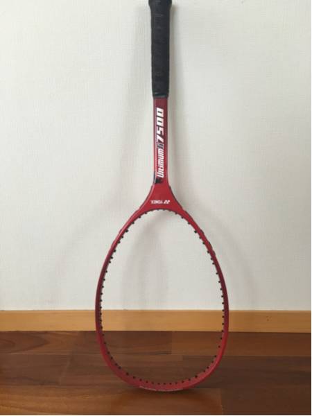 赤ラケ 貴重 廃盤 アルティマムチタン 7500 値下⭐️YONEX 【公式通販】