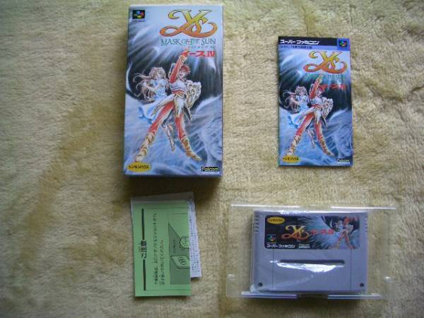 【スーパーファミコン】★イースⅣ★箱・説明書あり★送料無料★_2