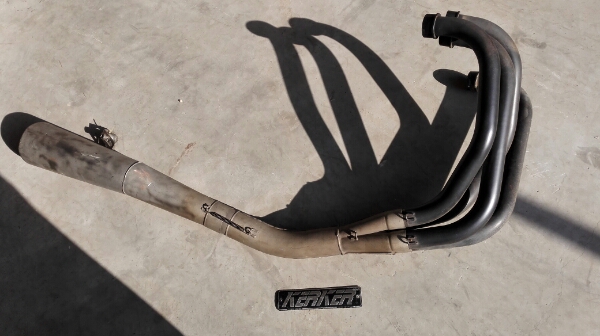 ZRX1100 ZRX1200 KERKERメガホンマフラー（ステンレス）