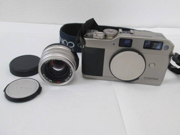CONTAX G1 / Carl Zeiss Planar 2/45 カメラ、光学機器 フィルムカメラ