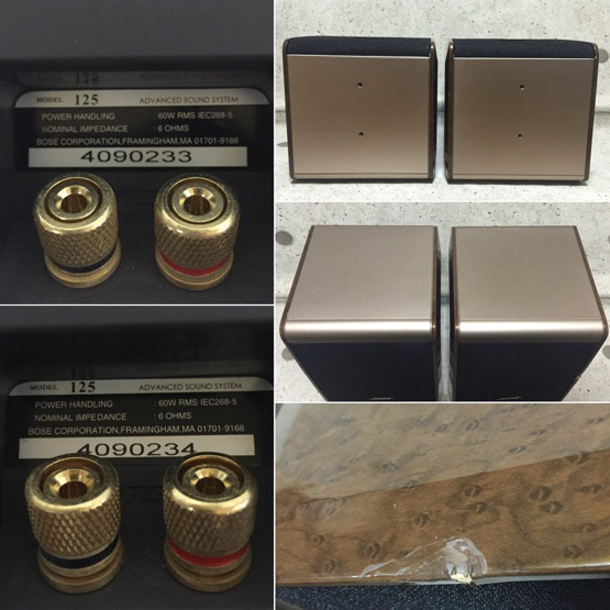 即決価格】BOSE 125/スピーカー/動作OK ☆連番 全国無料，新作登場