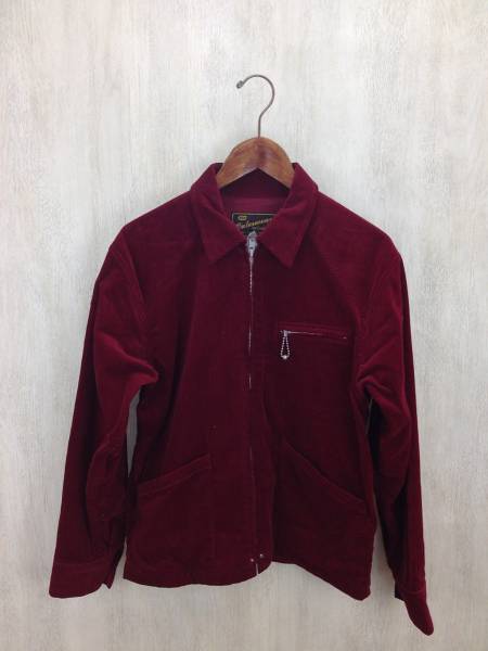 CUSHMAN◆使用感有/ブルゾン/M/コーデュロイ/BRD