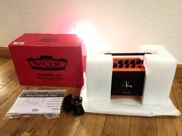 ■ほぼ未使用品■VOX SOUNDBOX mini■アダプター社外品