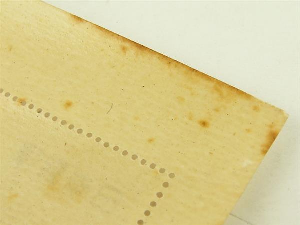 日本切手 1949年 昭和24年 月に雁 5面シート 未使用 銭単位切手 【公式