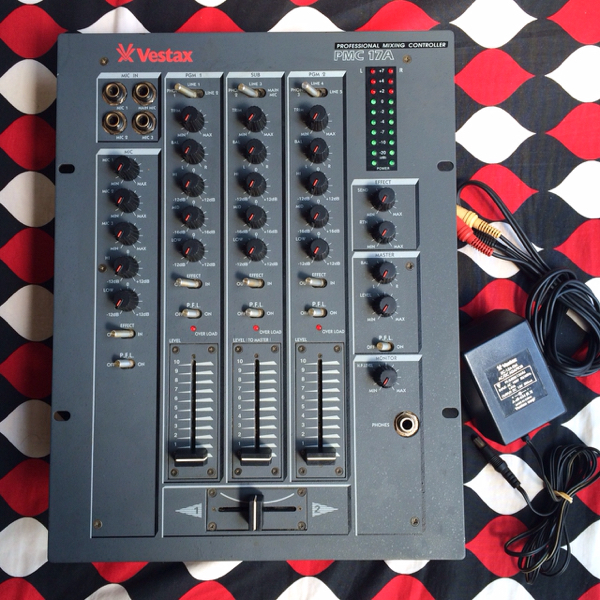 ベスタクス Vestax PMC-17A DJミキサー Vestax/PMC 17A/DJミキサー