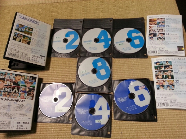 DVD全話完結9巻おおきく振りかぶって&夏の大会編7巻計16巻セット ご覧