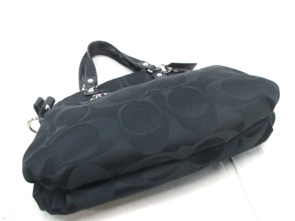 コーチ ハンドバッグ 美品 F21713 黒 COACH