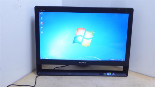 WIn7済SONY　VPCL138FJ　CORE2　E7600　一体型KIngSoftOffice