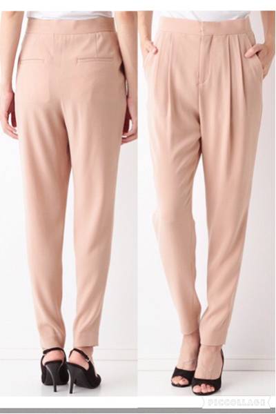 【美品】トゥモローランドDES PREタックテーパードパンツ