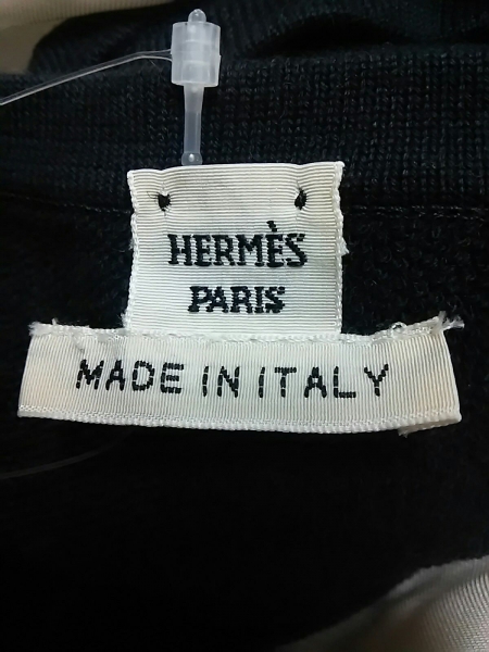 エルメス ノースリーブカットソー 40 レディース シルク HERMES