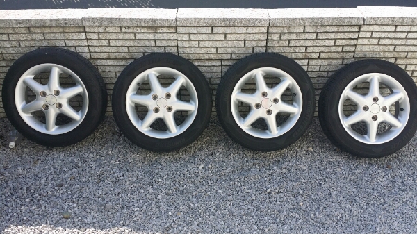 ラパン SS 純正アルミ 155/65R14 100 4穴 軽自動車 SOLD］14インチ