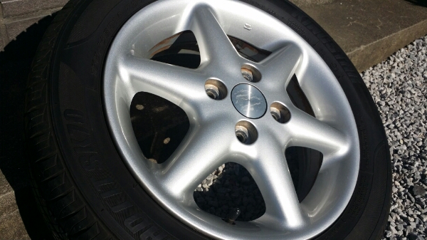 ラパン SS 純正アルミ 155/65R14 100 4穴 軽自動車 SOLD］14インチ