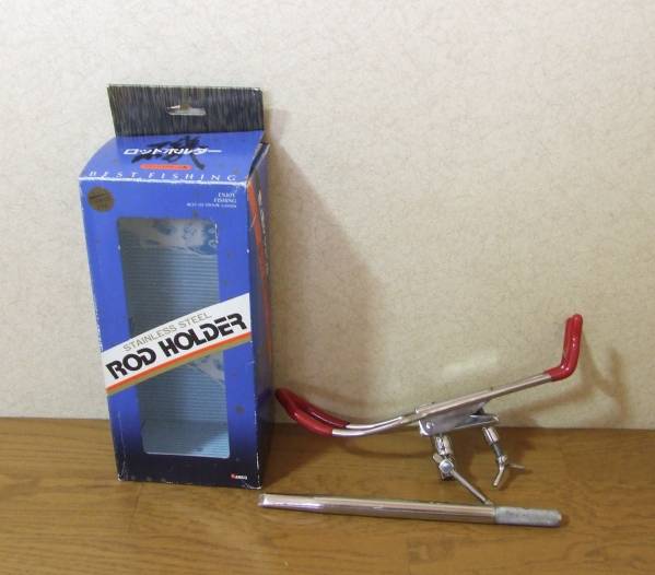 ■磯用竿掛　NAMCO ROD HOLDER ピトン付　検／石鯛青魚鯉