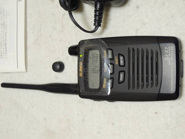 アルインコ アルインコ 0.1～1300MHz 薄型軽量レシーバー DJ-X7（訳