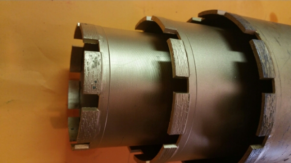 新品未使用ダイヤモンドコアドリル3本セット！