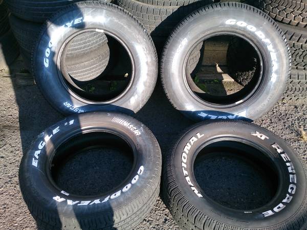 グッドイヤーイーグルナスカー255/60R15 235/60R15 4本セット