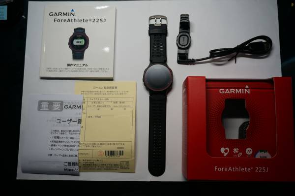 ☆中古美品☆　ガーミン Garmin ForeAthlete225J 心拍計