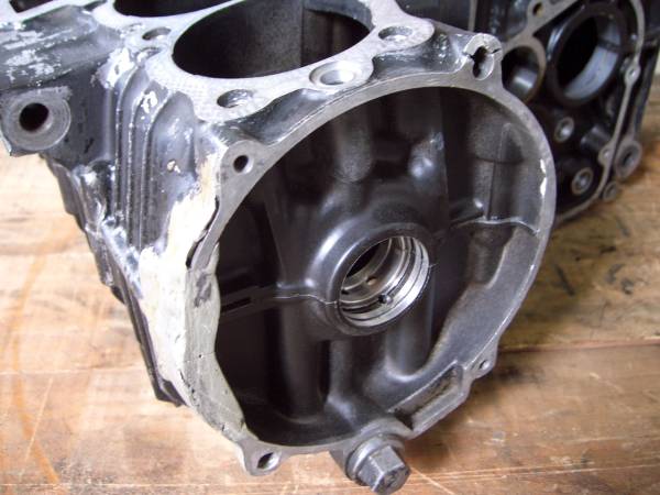 Z400FX クランクケース ジャンク Z400FX クランクケース