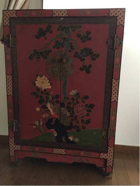 中国 家具 チェスト キャビネット 中華 チャイナ 棚 小さめ