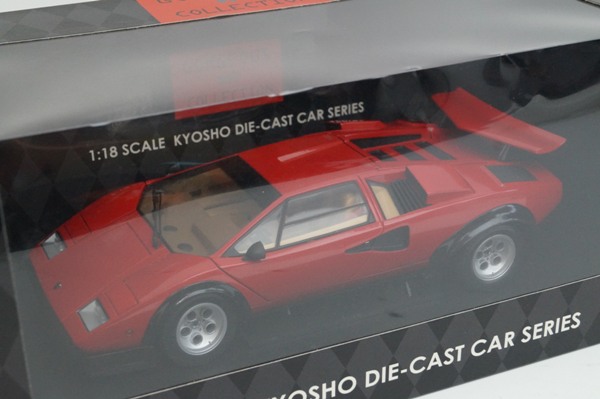 KYOSHO 京商 1/18 ランボルギーニ カウンタック LP500S レッド
