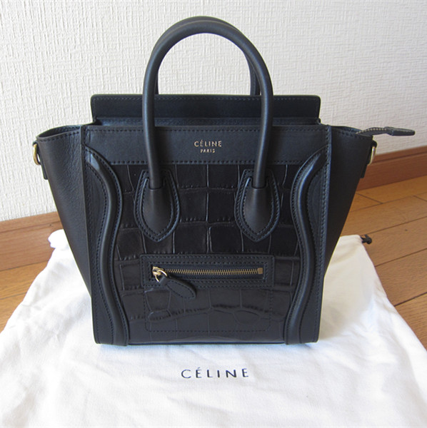 未使用品★セリーヌ★CELINE★ラゲージナノショッパー ★黒