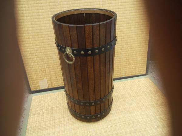 karimoku/オールド カリモク/木製傘立て/樽型 カリモク家具 ブランド