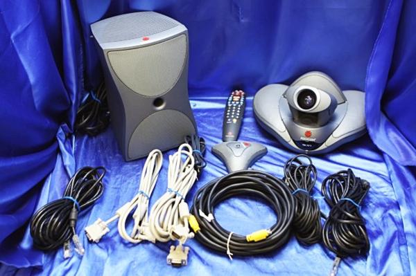 Polycom テレビ会議システム VSX7000 リモコン他付 7792Y テレビ電話