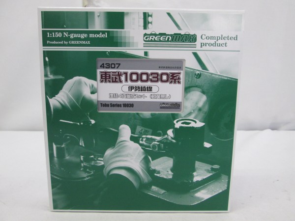 破損/欠品有GREENMAX N 4307 東武10030系伊勢崎線 増結4両[梱0.1