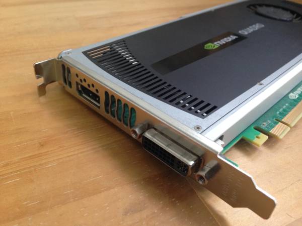 （注）ジャンク品／NVIDIA Quadro 4000 for Mac