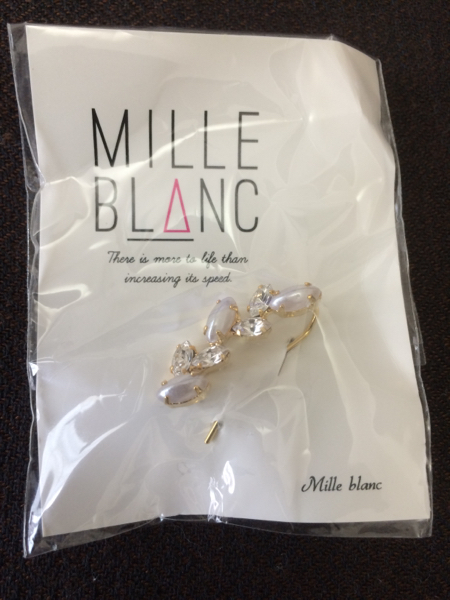 【新品】イヤーカフ MILLE BLANC_1