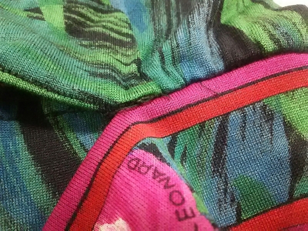 レオナール 長袖カットソー L レディース 花柄 LEONARD ジャンル