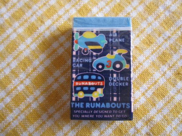 昭和 レトロ◆サンリオ 「ザ・ラナバウツ」 消しゴム (ゴム青)_2