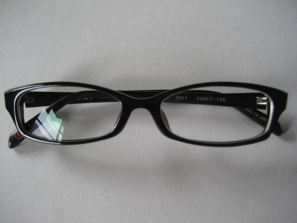 ★歩 セルロイド めがね 022 ブラック 54□17-140 マコト眼鏡