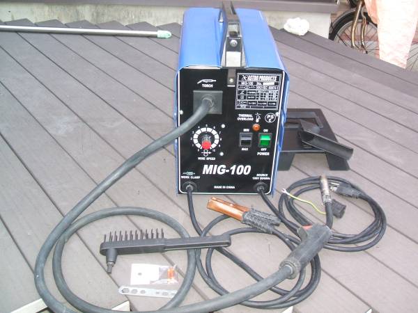 アストロ 半自動溶接機 MIG 100 100V ノンガス 中古品