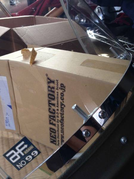 旭風防中古 旭風防 中古 族車 CBX CB750 アメリカンウインドシールド